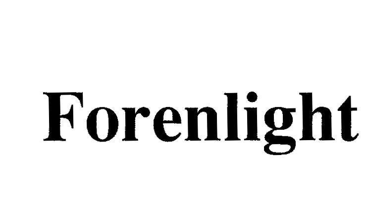 Mẫu nhãn hiệu FORENLIGHT