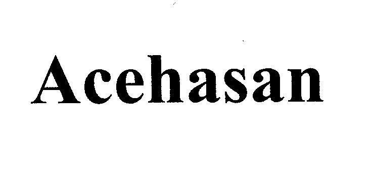 Mẫu nhãn hiệu ACEHASAN