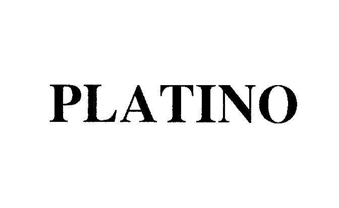 Mẫu nhãn hiệu PLATINO
