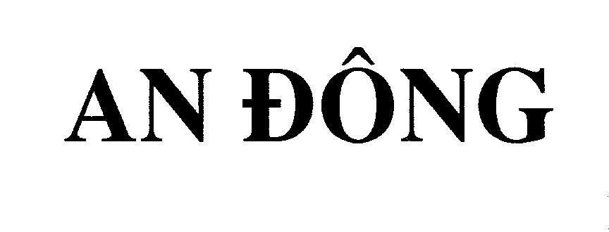 Mẫu nhãn hiệu AN DONG