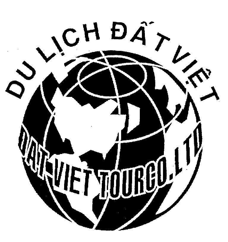 Mẫu nhãn hiệu DU LICH DAT VIET DAT VIET TOURCO LTD
