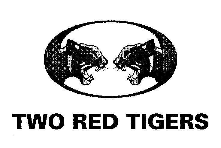 Mẫu nhãn hiệu TWO RED TIGERS