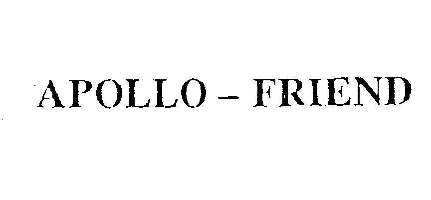 Mẫu nhãn hiệu APOLLO FRIEND