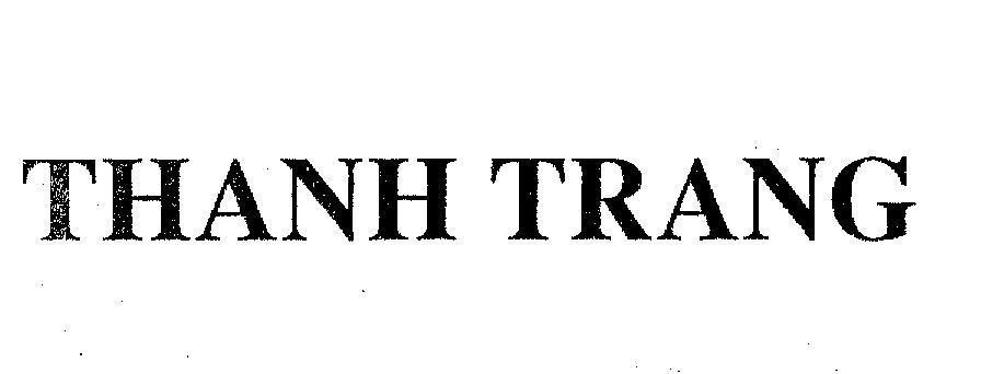 Mẫu nhãn hiệu THANH TRANG