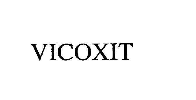 Mẫu nhãn hiệu VICOXIT
