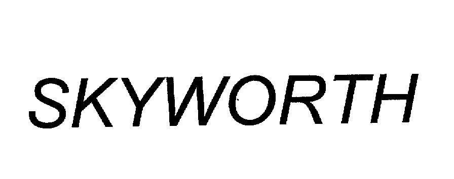 Mẫu nhãn hiệu SKYWORTH