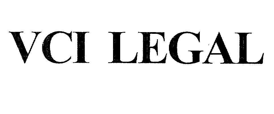 Mẫu nhãn hiệu VCI LEGAL