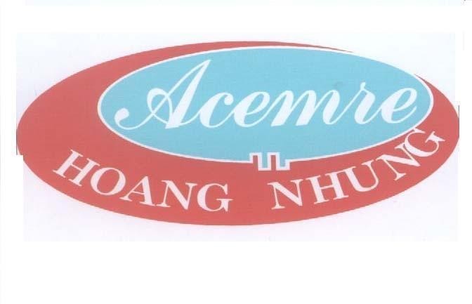 Mẫu nhãn hiệu ACEMRE HOANG NHUNG