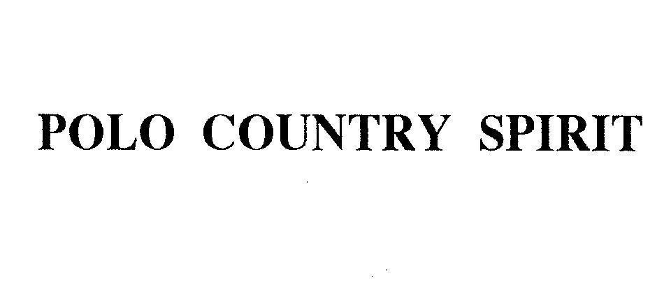 Mẫu nhãn hiệu POLO COUNTRY SPIRIT