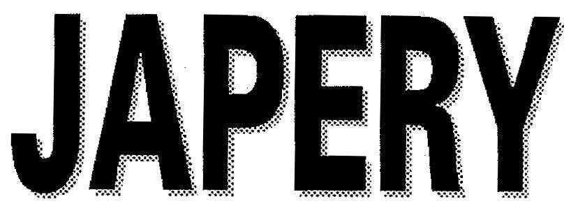 Mẫu nhãn hiệu JAPERY