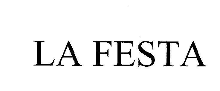 Mẫu nhãn hiệu LA FESTA