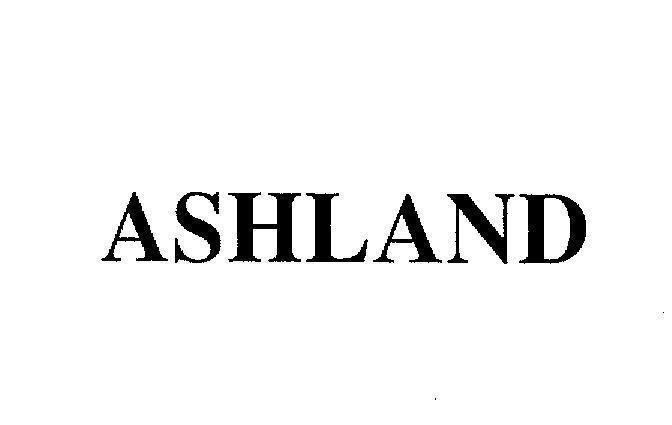 Mẫu nhãn hiệu ASHLAND