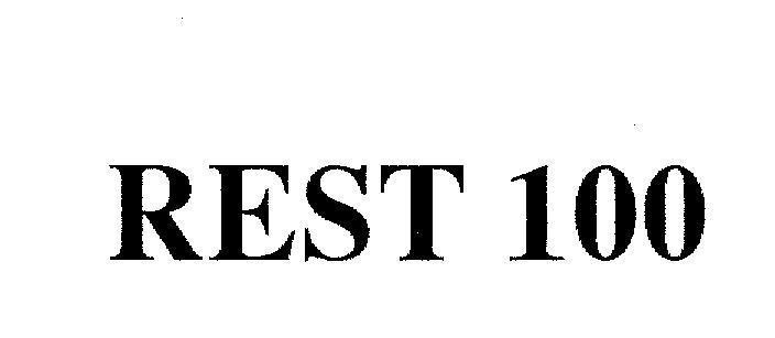 Mẫu nhãn hiệu REST 100