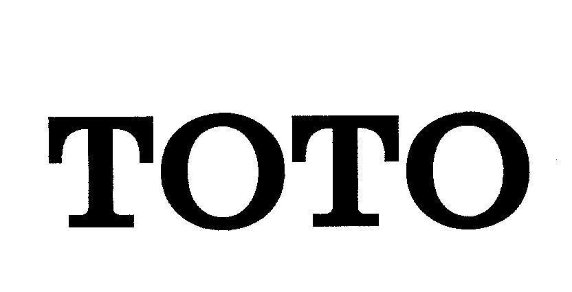 Mẫu nhãn hiệu TOTO