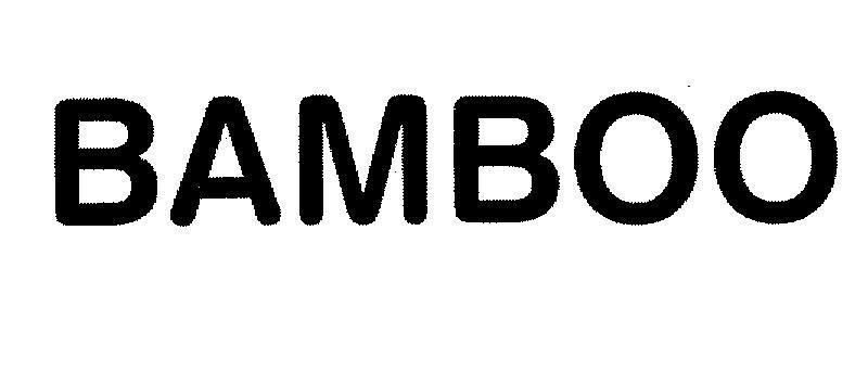 Mẫu nhãn hiệu BAMBOO