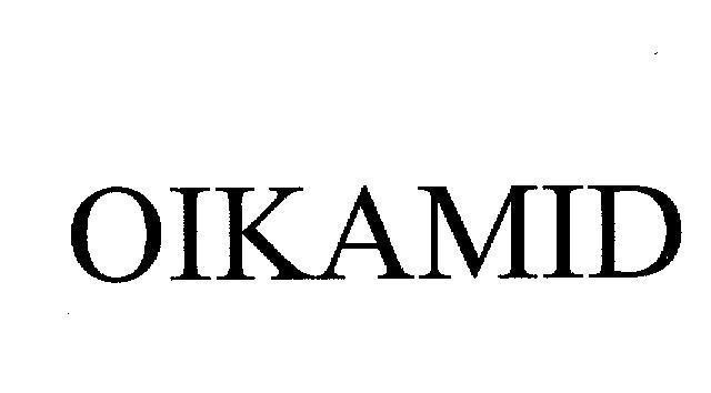 Mẫu nhãn hiệu OIKAMID