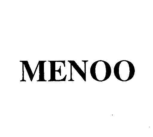 Mẫu nhãn hiệu MENOO