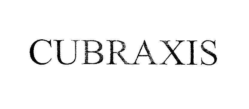 Mẫu nhãn hiệu CUBRAXIS