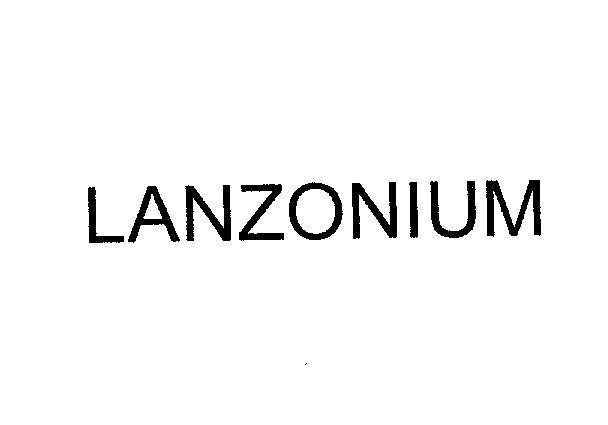 Mẫu nhãn hiệu LANZONIUM