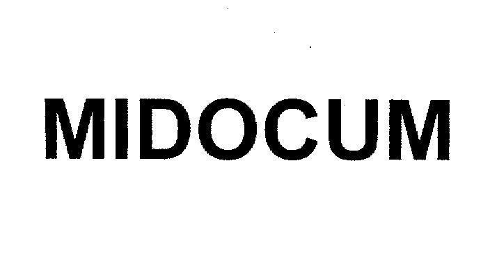 Mẫu nhãn hiệu MIDOCUM