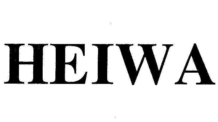 Mẫu nhãn hiệu HEIWA