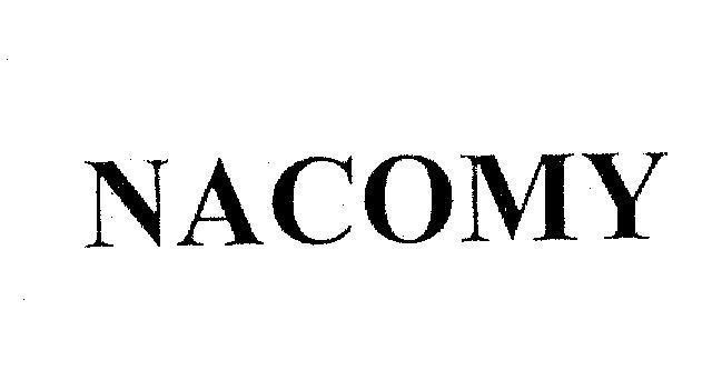Mẫu nhãn hiệu NACOMY