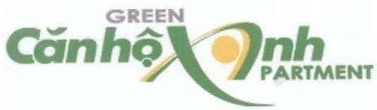 Mẫu nhãn hiệu GREEN Căn hộ xanh APARTMENT