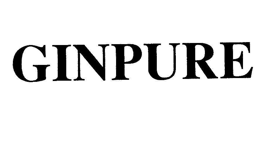 Mẫu nhãn hiệu GINPURE