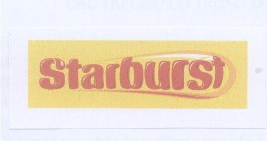 Mẫu nhãn hiệu STARBURST