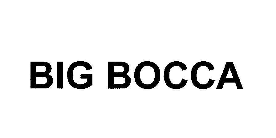 Mẫu nhãn hiệu BIG BOCCA