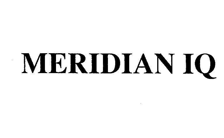 Mẫu nhãn hiệu MERIDIAN IQ