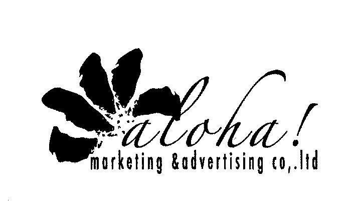 Mẫu nhãn hiệu ALOHA MARKETING ADVERTISING CO LTD