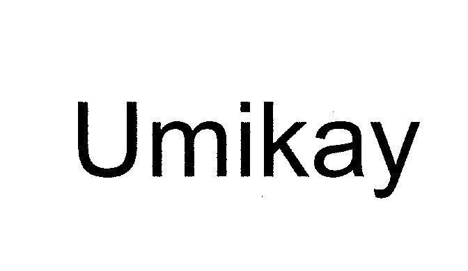 Mẫu nhãn hiệu UMIKAY