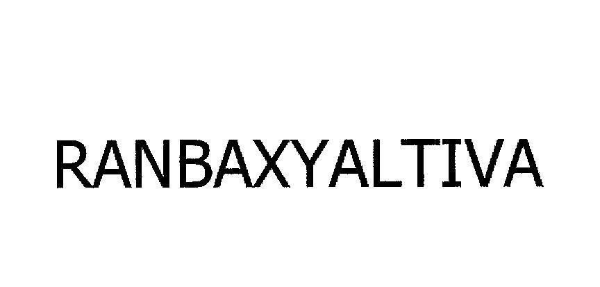 Mẫu nhãn hiệu RANBAXYALTIVA