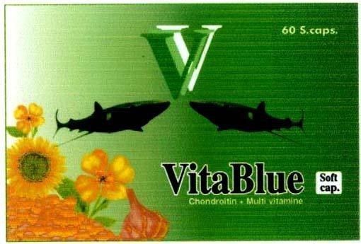 Mẫu nhãn hiệu V VITABLUE SOFT CAP
