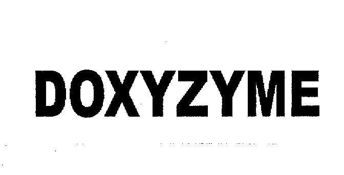 Mẫu nhãn hiệu DOXYZYME
