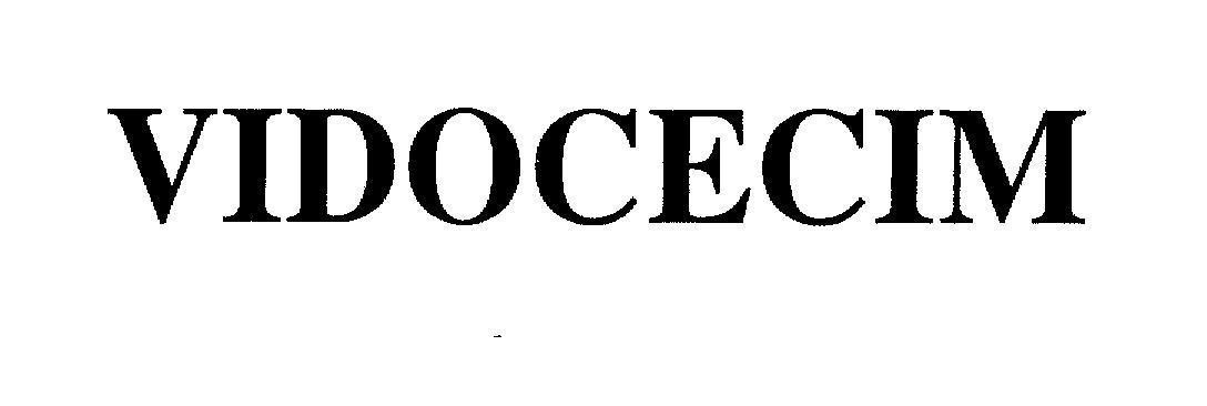 Mẫu nhãn hiệu VIDOCECIM