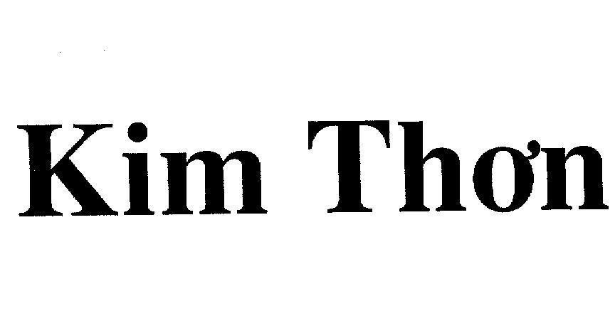 Mẫu nhãn hiệu KIM THƠN