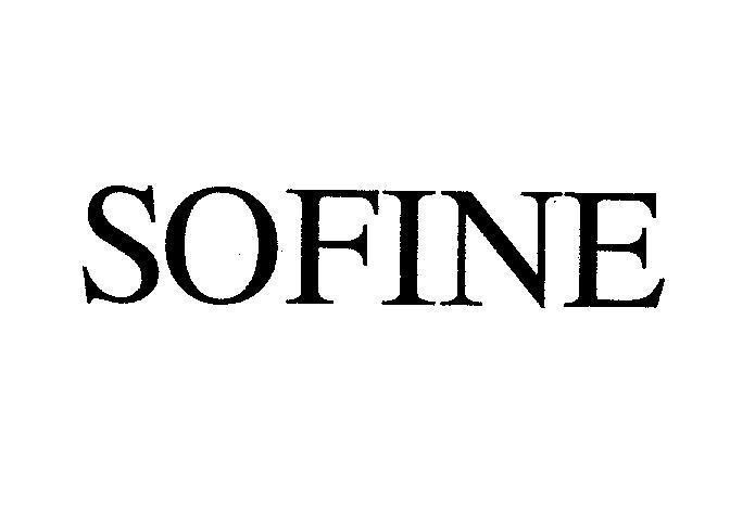 Mẫu nhãn hiệu SOFINE