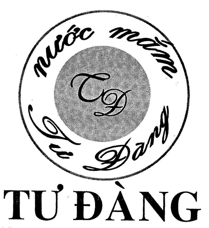 Mẫu nhãn hiệu TĐ Nước Mắm Tư Đàng