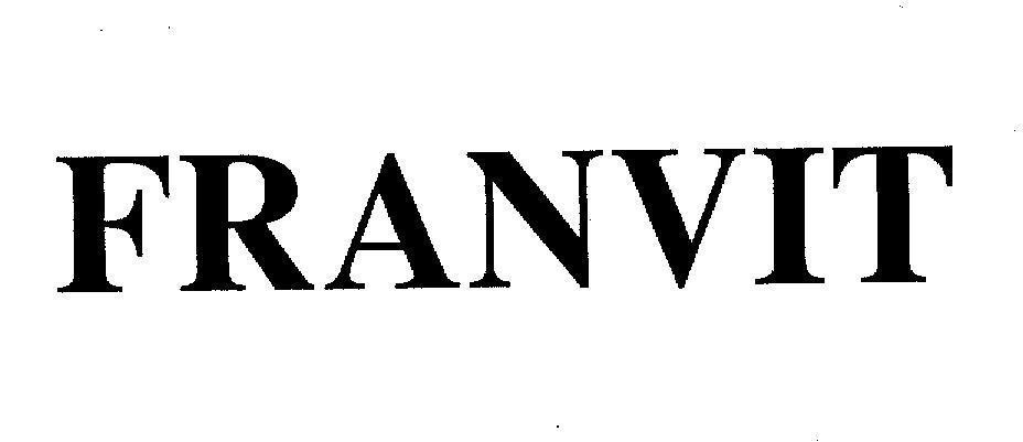 Mẫu nhãn hiệu FRANVIT