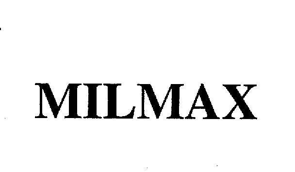 Mẫu nhãn hiệu MILMAX