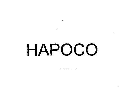 Mẫu nhãn hiệu HAPOCO