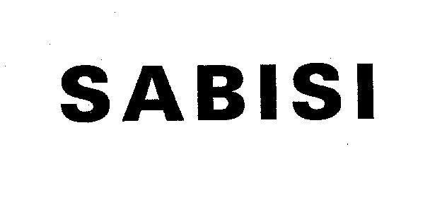 Mẫu nhãn hiệu SABISI