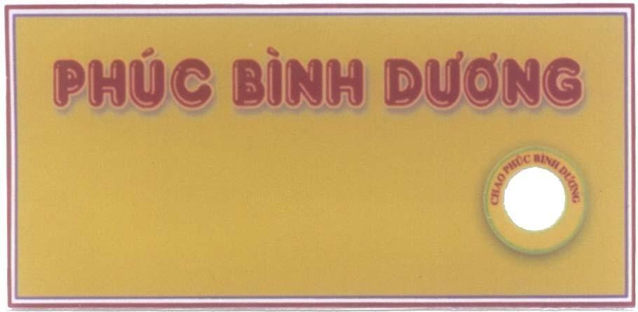 Mẫu nhãn hiệu Phúc Bình Dương