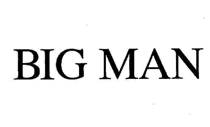 Mẫu nhãn hiệu BIG MAN