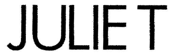 Mẫu nhãn hiệu JULIET