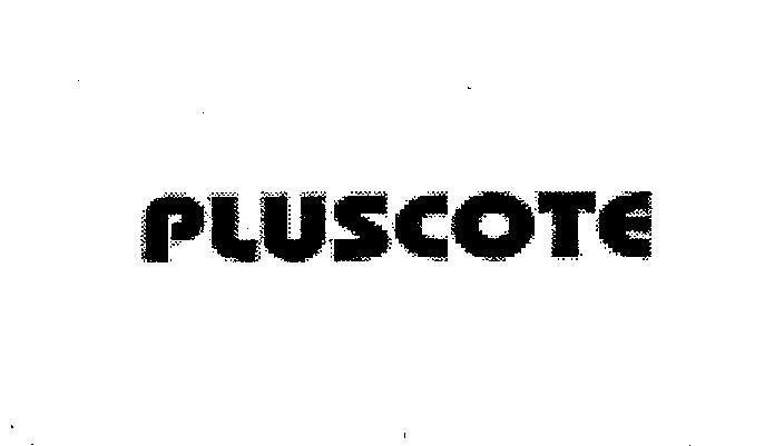 Mẫu nhãn hiệu PLUSCOTE