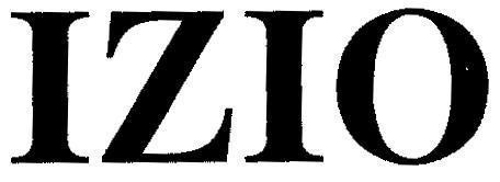 Mẫu nhãn hiệu IZIO