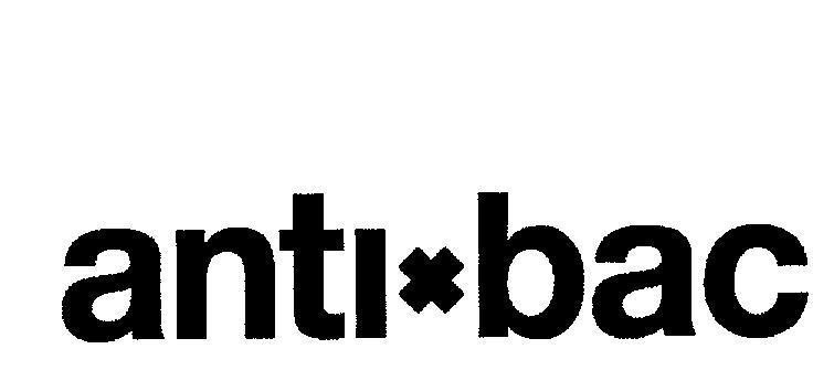 Mẫu nhãn hiệu ANTI BAC